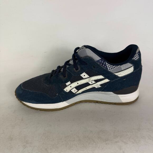 Asics Gel-Lyte III Athletic Shoes Womens 7 Navy Blue Low Top Running Sneakers - Picture 6 of 10